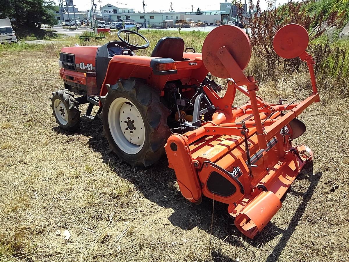 新潟県長岡市発」クボタ トラクター GB175 17馬力 4WD 動作確認済み