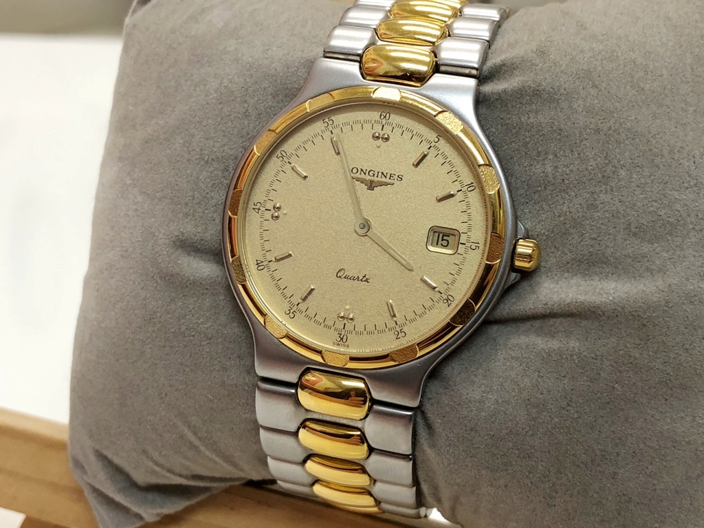☆LONGINES/ロンジン コンクエスト L1.614.3 メンズ腕時計《稼働/中古 