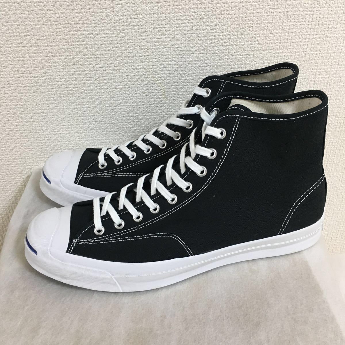 未使用】CONVERSE : JACK PURCELL SIGNATURE DUCK CANVAS HI INKED x 