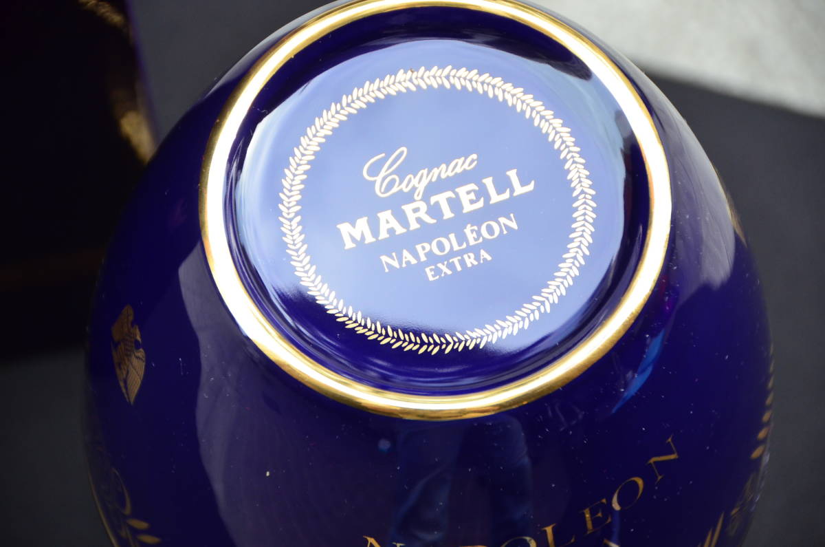 ナポレオン エクストラ マーテル 青 リモージュ 未開栓MARTELL 陶器