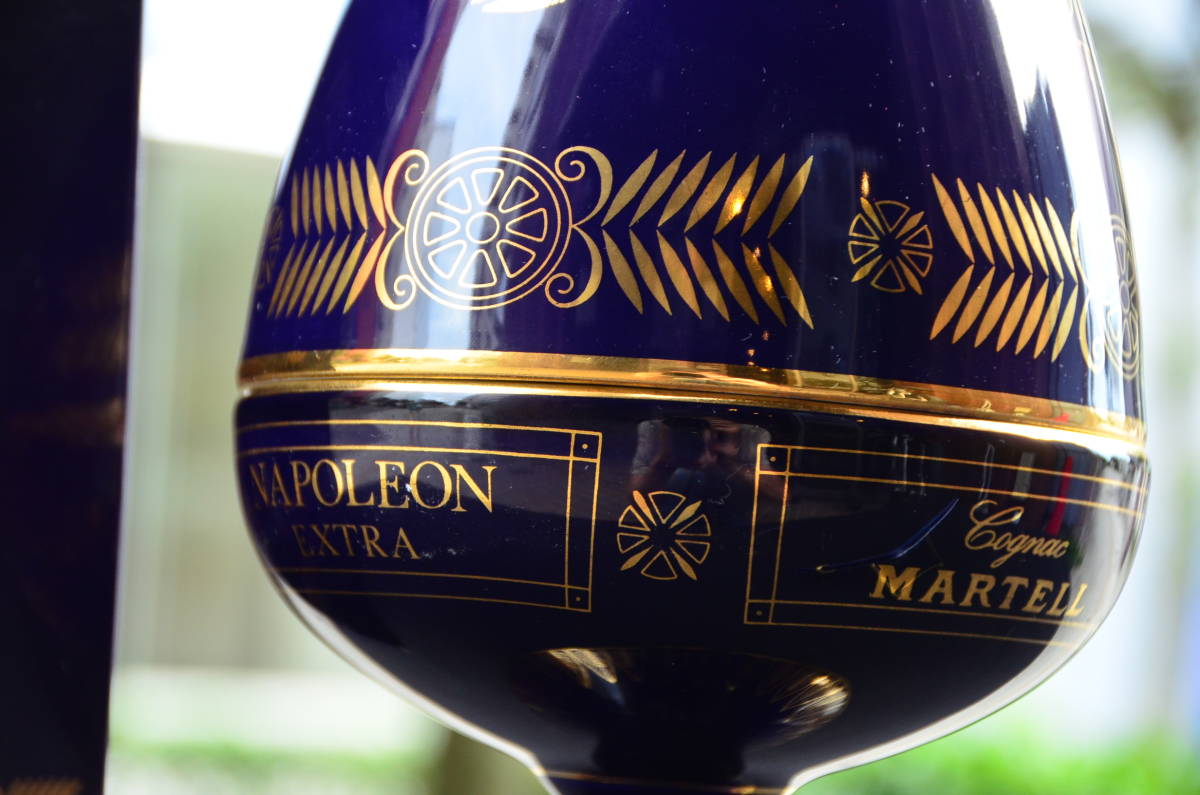 ナポレオン エクストラ マーテル 青 リモージュ 未開栓MARTELL 陶器