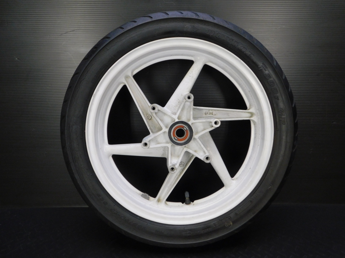 良好☆ VFR400R NC24 ロスマンズ カラー 純正 フロント ホイール J16