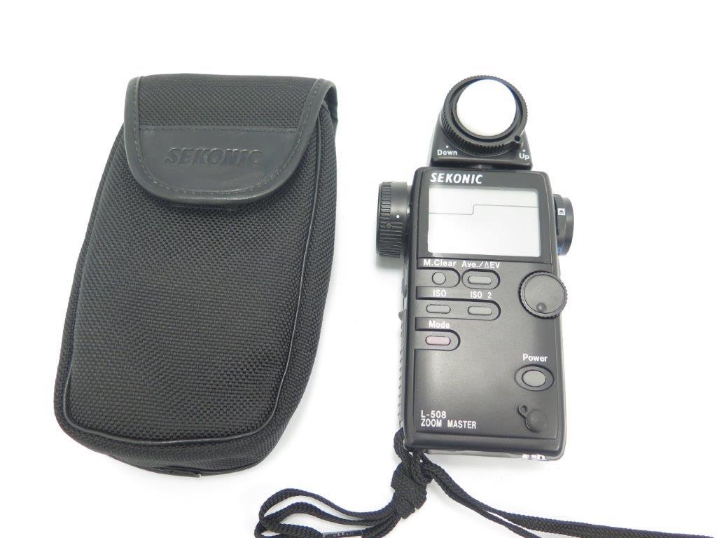 1円 SEKONIC L-508 ZOOM MASTER 露出計 フラッシュメーター L141547 L