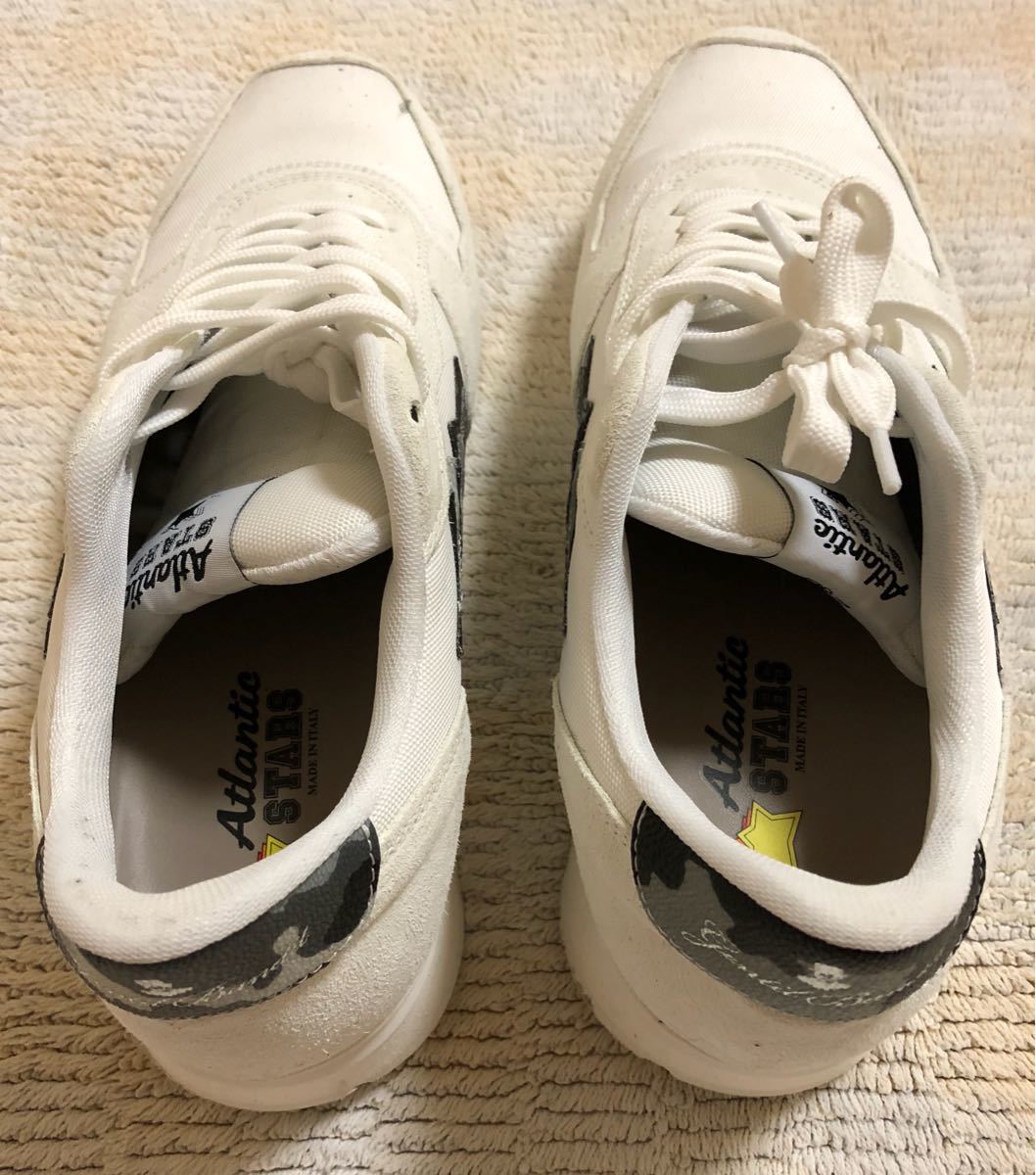 アトランティックスターズ Atlantic STARS ANTARES スニーカー 白 限定