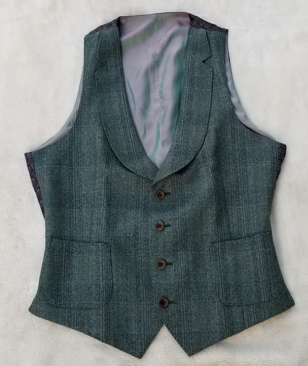 美品　ARTISAN　アルティザン　ベスト　ジレ　ウール　サイズM　メンズ
