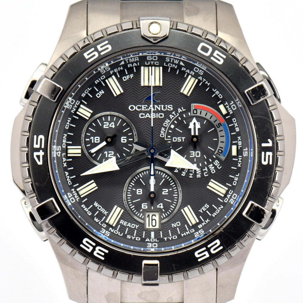 CASIO カシオの”オシアナス OCW－P500 カシャロ クロノ
