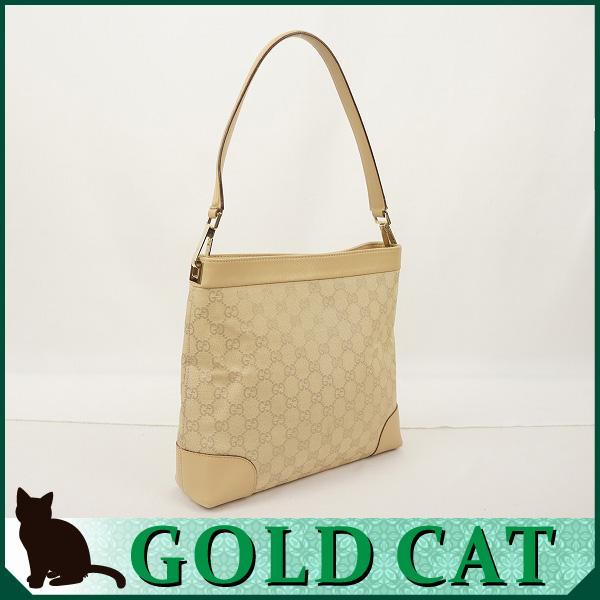 47685 GUCCI グッチ GGキャンバス ワンショルダーバッグ キャンバス 