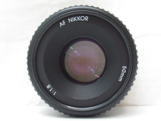 カメラ Nikon AF 50mm f1.8 単焦点レンズ レンズキャップ付き