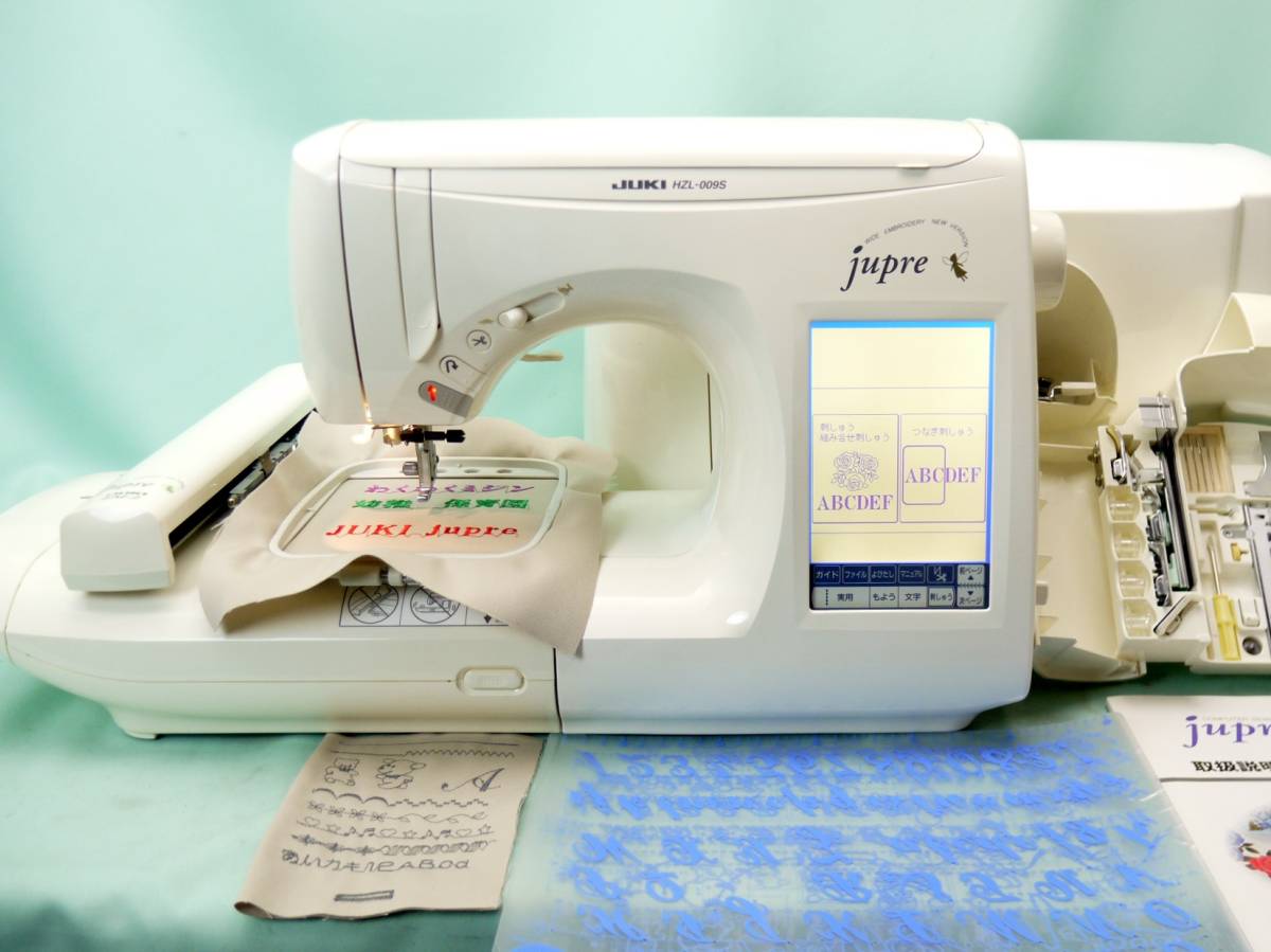 HZL-009S ジューキ 刺繍 妖精 jupre ミシン コンピューター 希少JUKI 