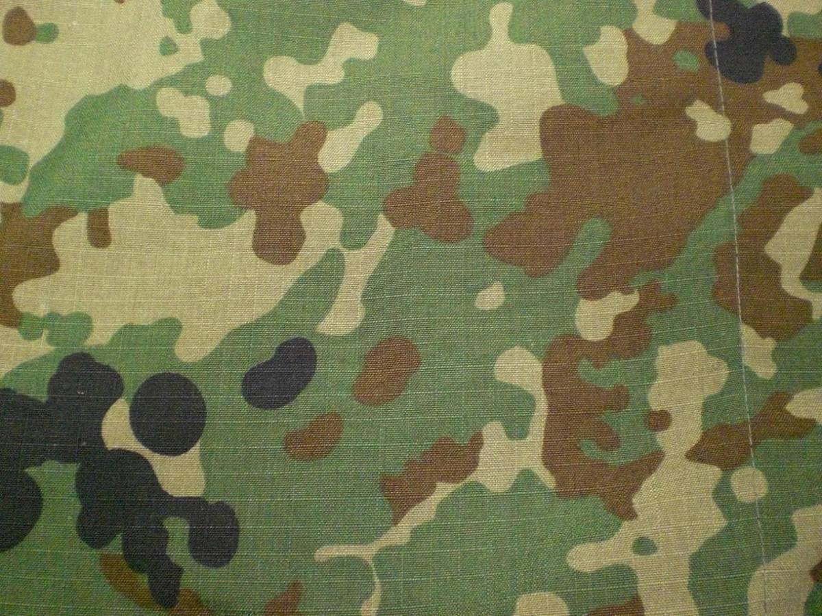 陸上自衛隊麻混3型（夏）迷彩作業服上下セットサイズ4A （リップ素材 