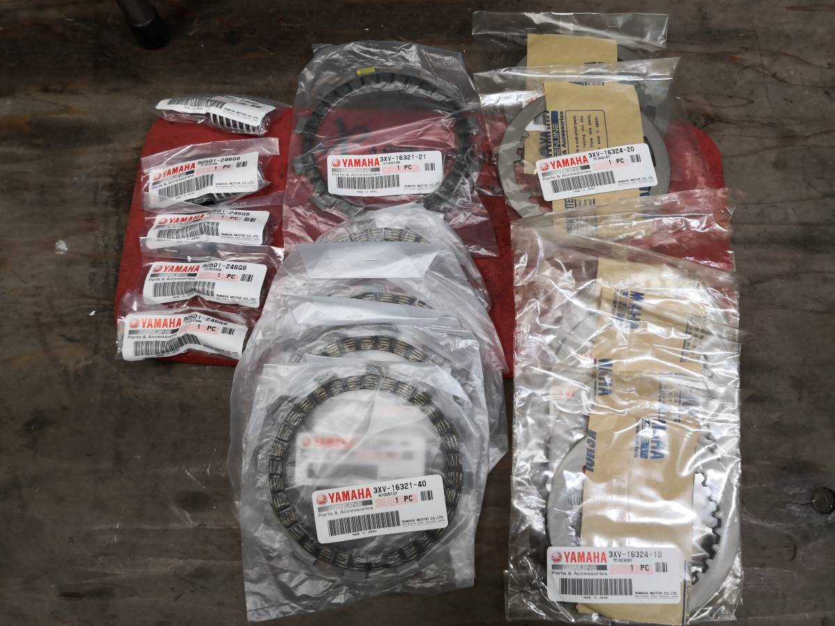 希少絶版TZR250RS/SP/SPR(3XV)(乾式)クラッチガッツリOHセット新品未使用品