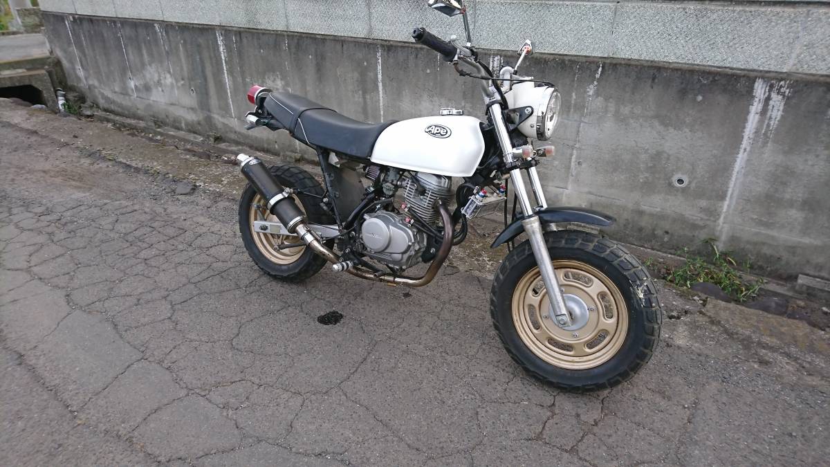 エイプ100 カスタム 実動 書類付き エイプ100 HC07 ホンダ エイプ50 