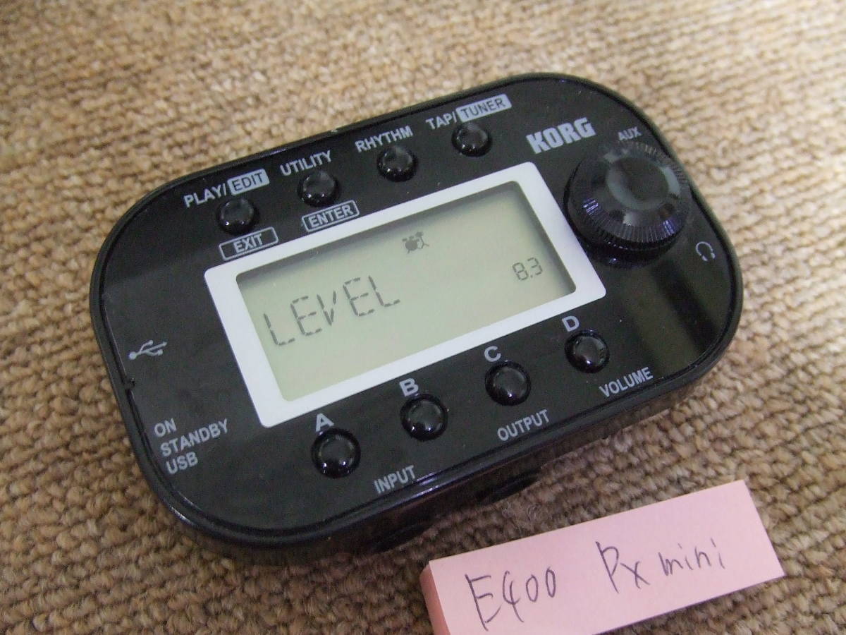E400 KORG PANDORA mini PX mini パンドラ マルチエフェクター 中古