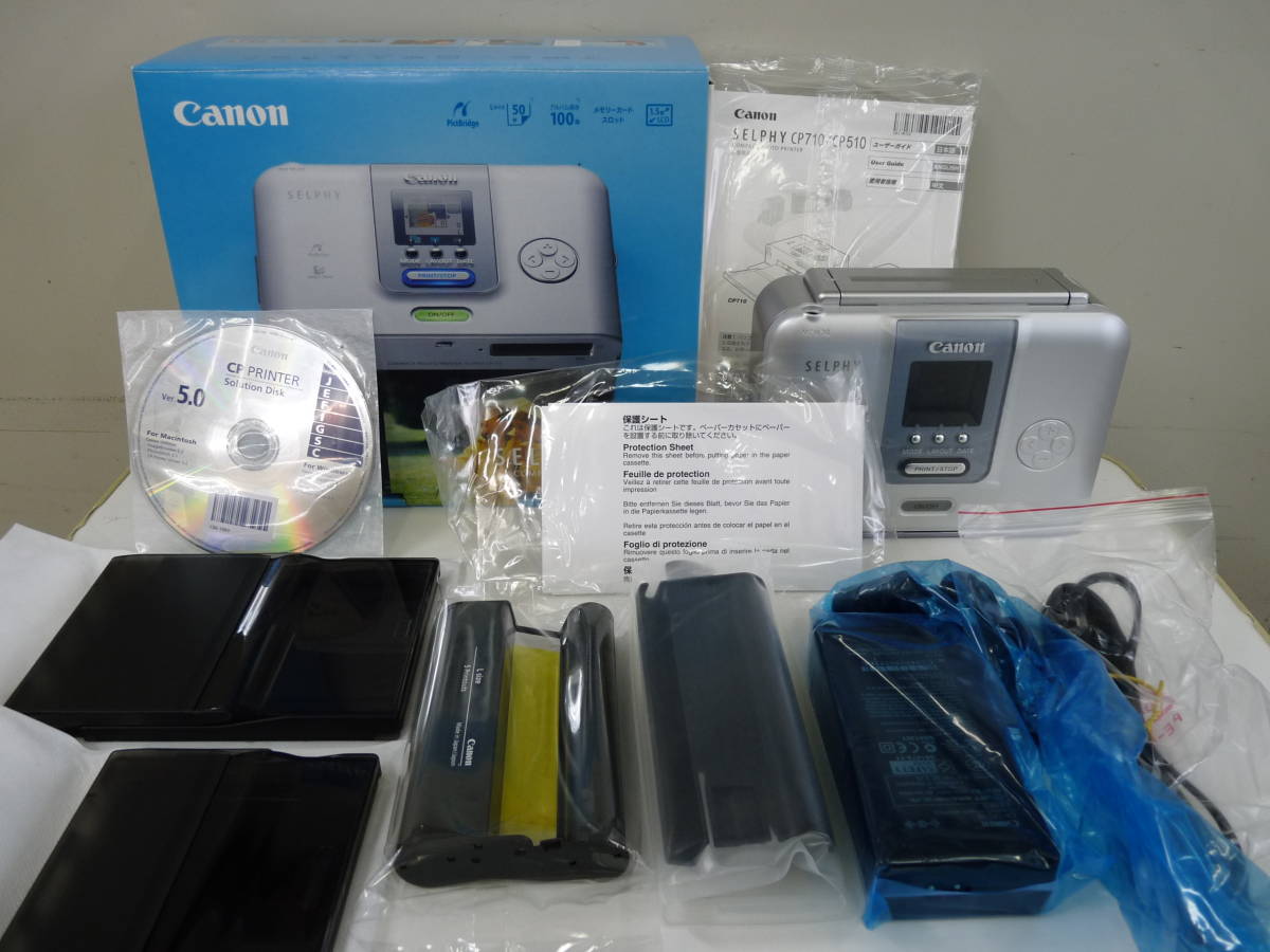 Canon] キャノン コンパクトフォトプリンター SELPHY CP710 未使用品 