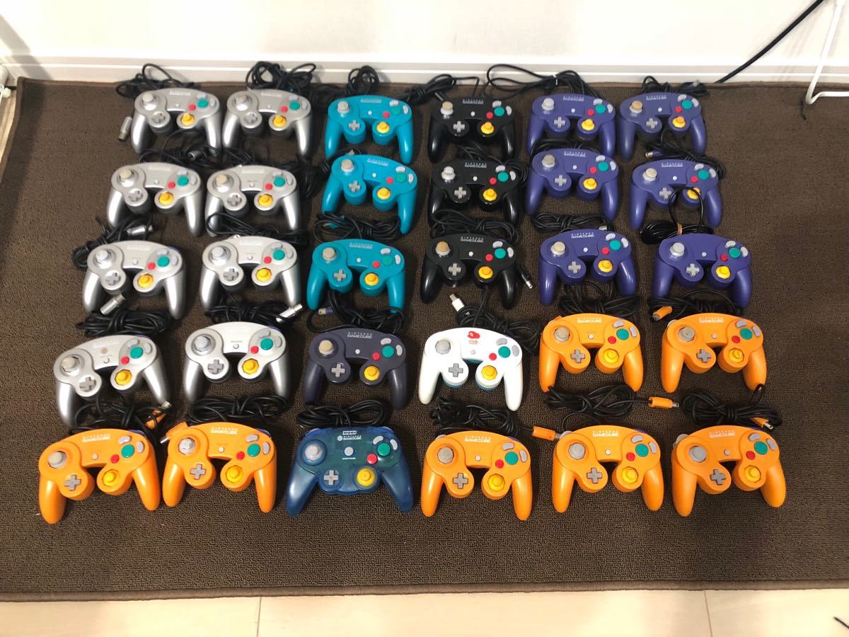 (送料無料鹿児島発)ジャンク品 任天堂 ゲーム機コントローラーセット A082705【Nintendo/任天堂】GAMECUBE ゲームキューブ コントローラー