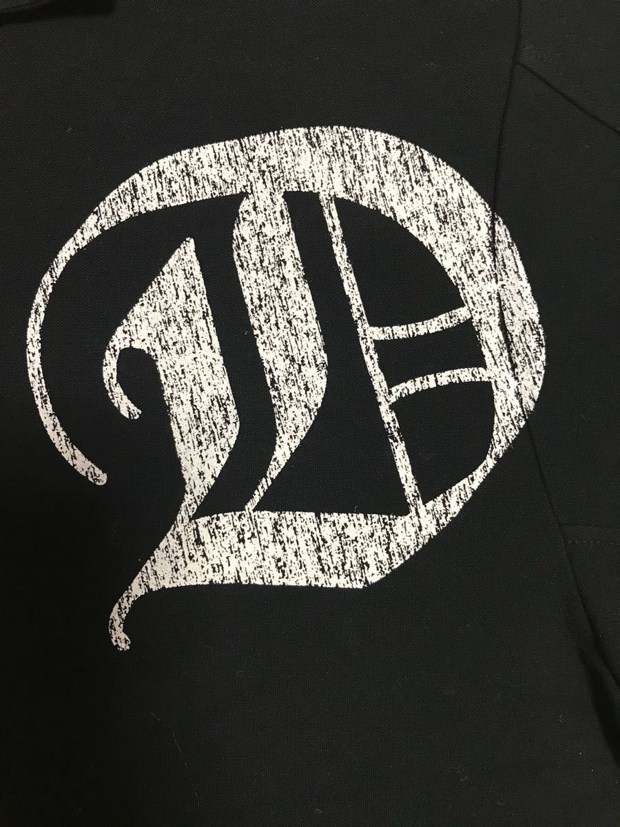 美品 ダンスウィズドラゴン 半袖ポロシャツ 黒 4(XL) クリーニング済み