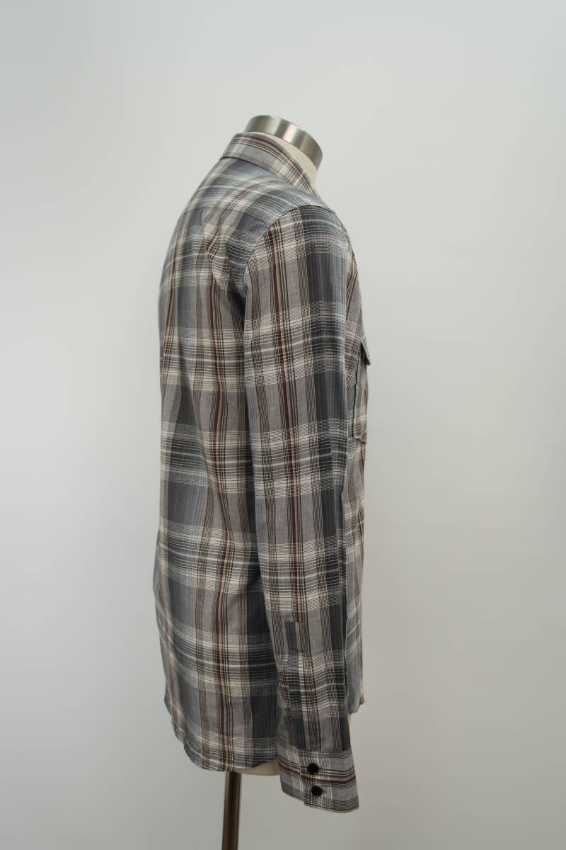 イタリア製SAINT LAURENTメンズシャツ新品同様J03-008 メンズ シャツ