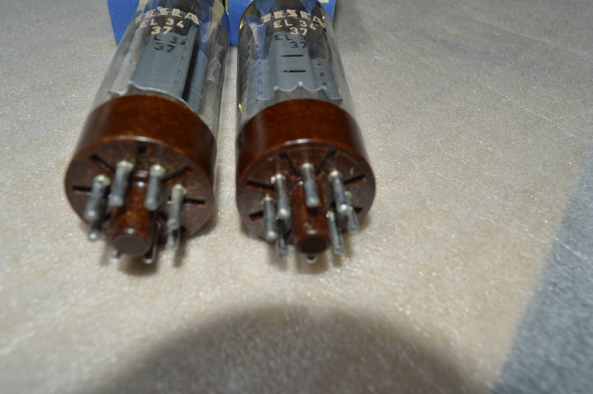 エレクトロハーモニクス 6CA7(EL34)太管ペア 未使用品 その1