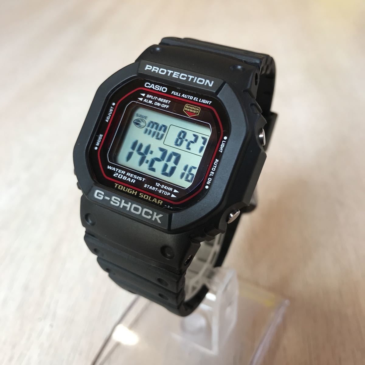 超美品] CASIO G-SHOCK G-5600-1JF タフソーラー