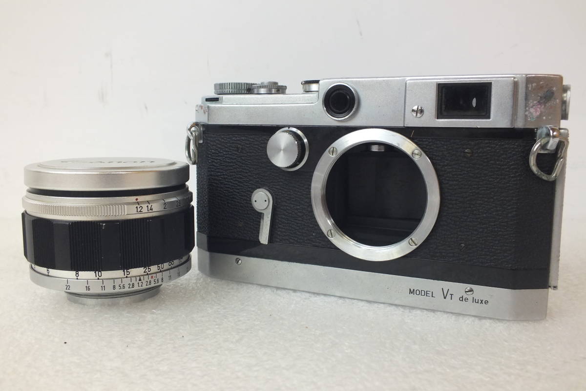 カメラ Canon Vt de luxe レンジファインダーカメラ