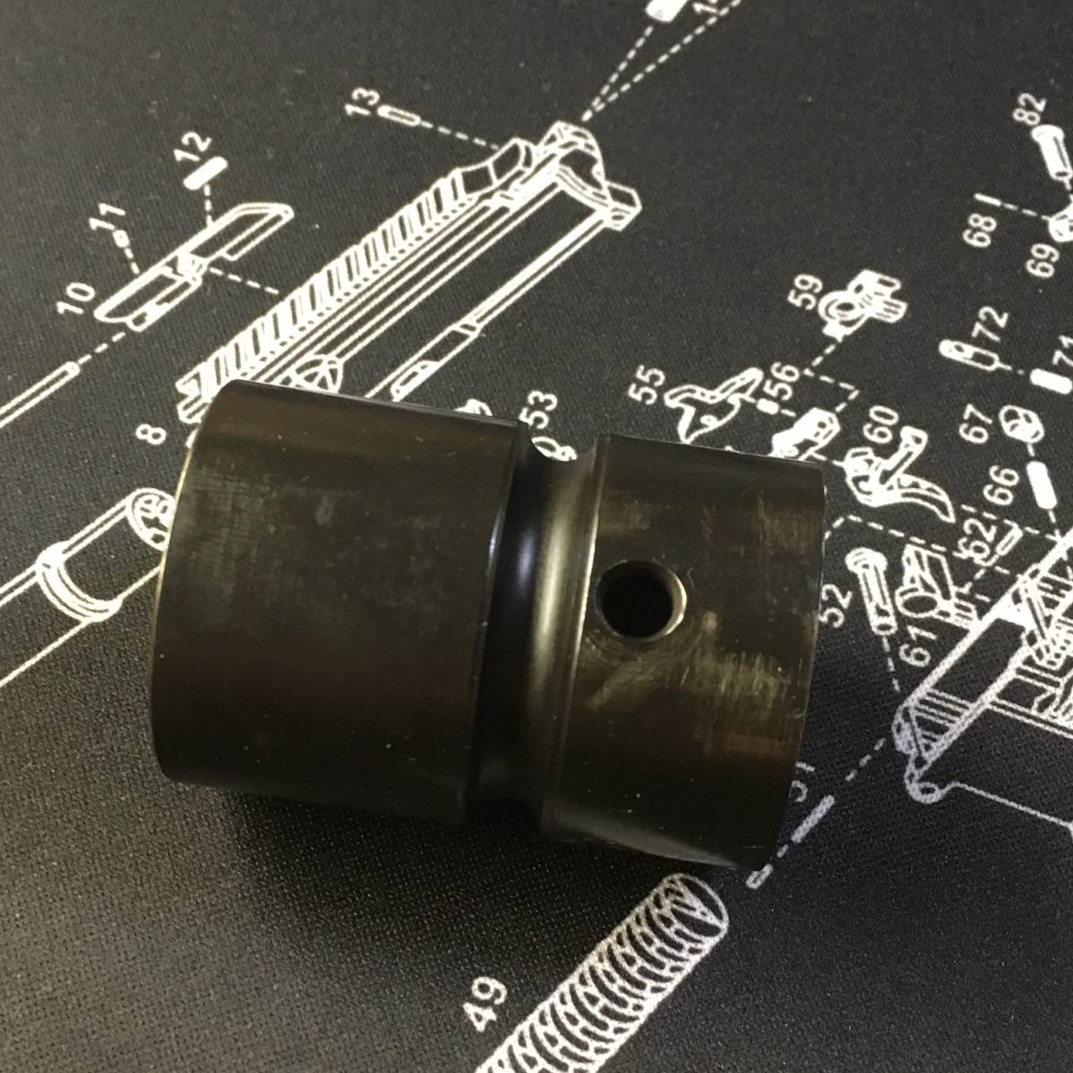 HK416 Barrel Nut バレルナット MR556 M27　VFC Umarex WA トレポン