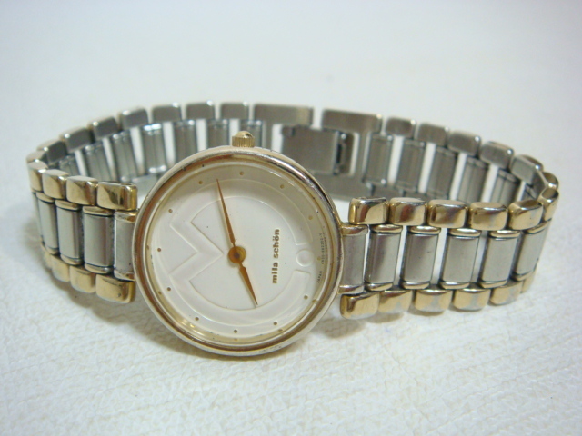 ミラショーン milaschon 腕時計 後B mila ミラショーン 腕時計 schon（腕時計 ・ ゴールド&frasl;金色系）のフリマアイテム一覧