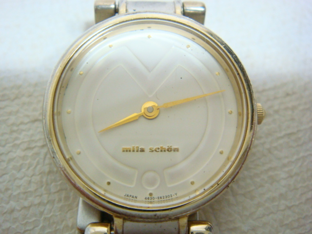 ミラショーン milaschon 腕時計 後B mila ミラショーン 腕時計 schon（腕時計 ・ ゴールド&frasl;金色系）のフリマアイテム一覧