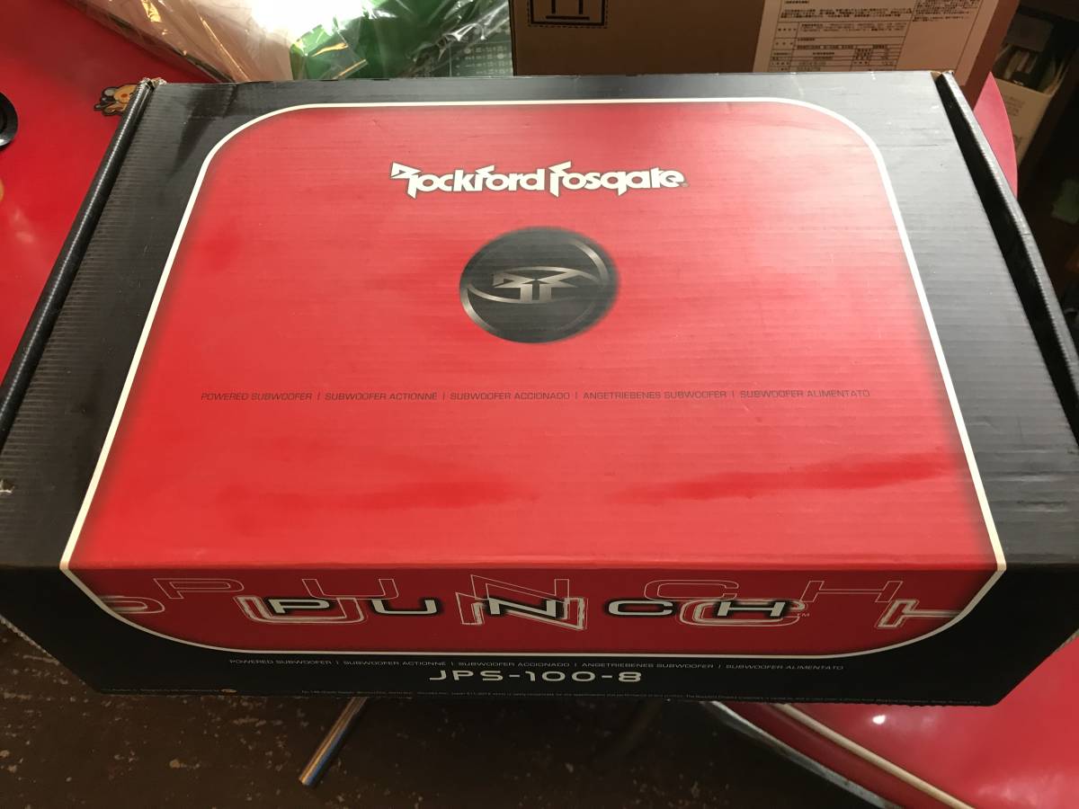 JPS-100-8 ロックフォード ROCKFORD FOSGATE サブウーファー Rockford 