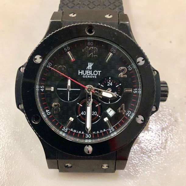 ウブロ HUBLOT 時計 腕時計 ジャンク 部品取りや研究用など_1