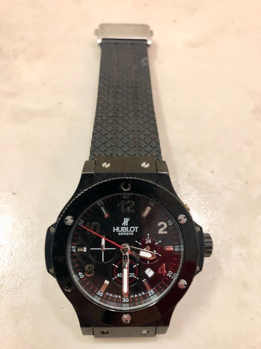 ウブロ HUBLOT 時計 腕時計 ジャンク 部品取りや研究用など_2