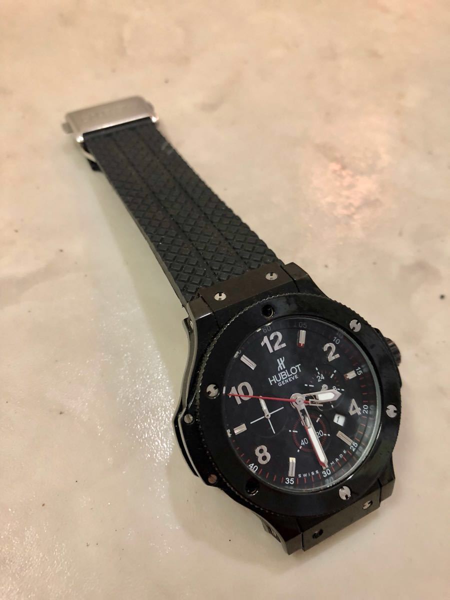 ウブロ HUBLOT 時計 腕時計 ジャンク 部品取りや研究用など_3