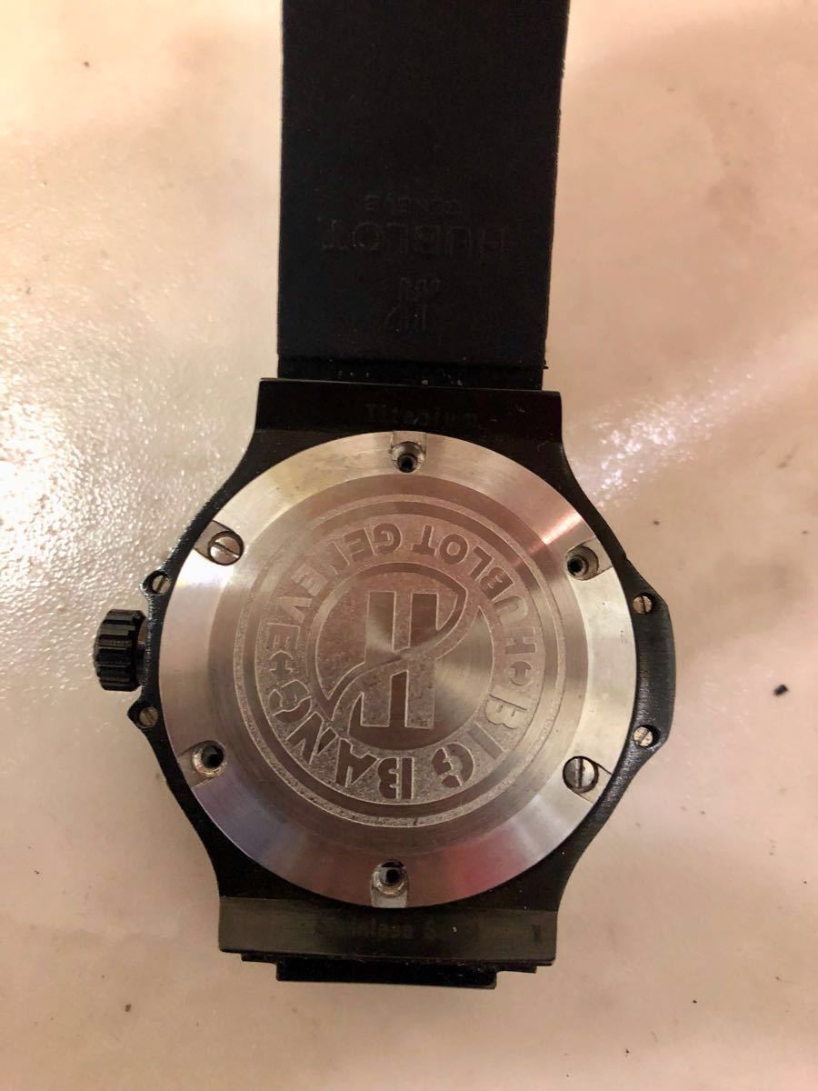 ウブロ HUBLOT 時計 腕時計 ジャンク 部品取りや研究用など_7