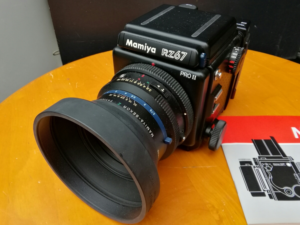 RZ67 マミヤ Mamiya II Pro 0 MAMIYA PROⅡ NK1596 中判カメラフィルム 
