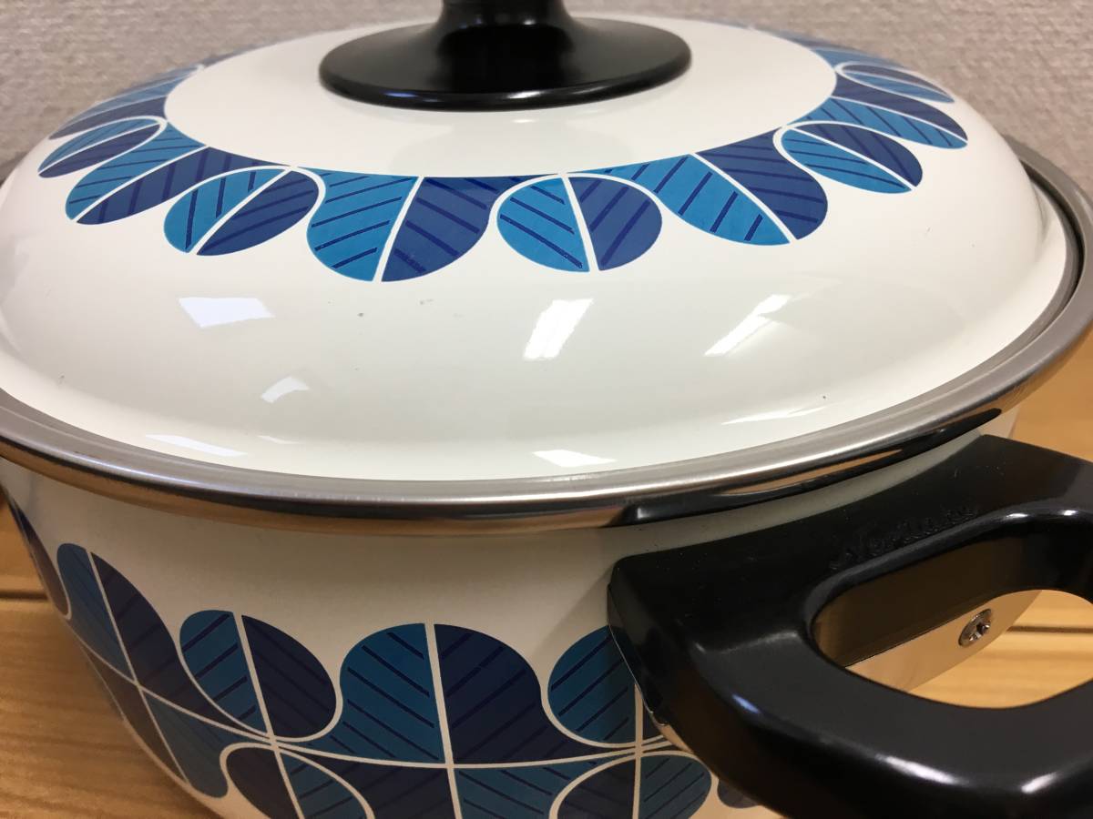 ◇ノリタケ ホーロー 鍋 2点 未使用 レトロ ビンテージ◇