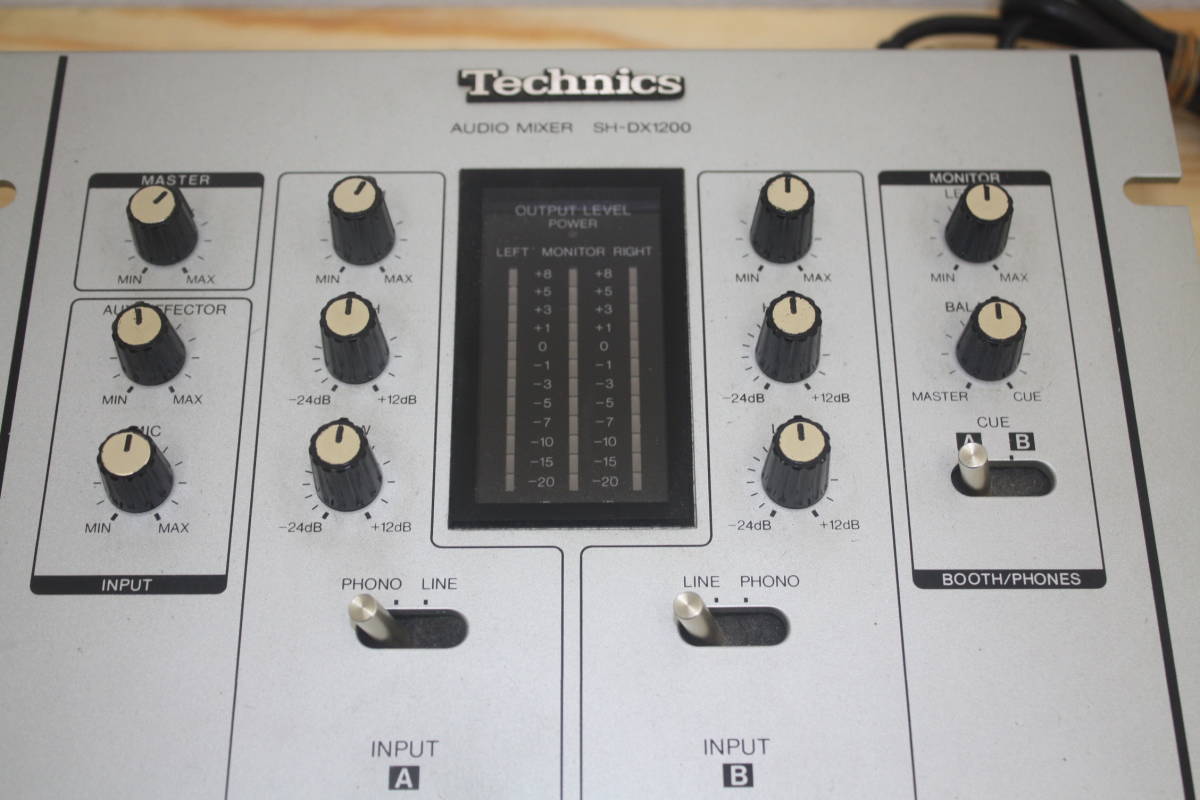 ◆Technics テクニクス◆SH-DX1200◆完動品◆オーディオミキサー◆DJミキサー◆音響 