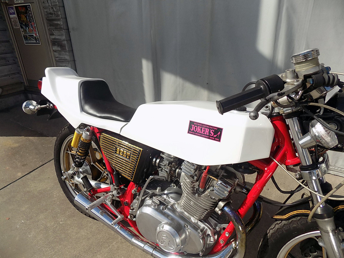 GS400専用セレクトタンクシート 当時旧車フシミ JOKERS JOKER'S