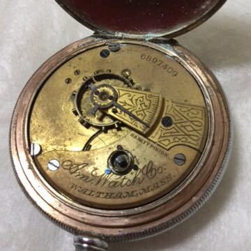 懐中時計 ウォルサム Waltham - アメリカンウォルサム アメリカ
