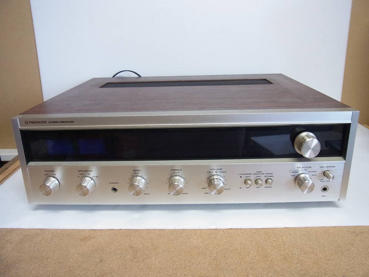 パイオニア EX-500 ステレオレシーバー 昭和レトロ PIONEER Pioneer