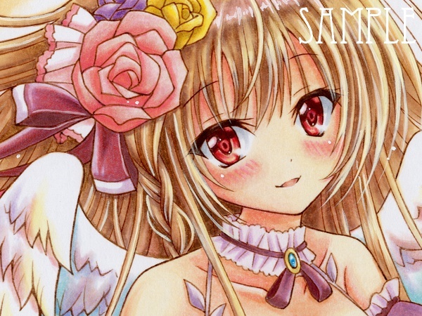 手描きイラスト オリジナル おやゆび姫 色紙 Sumire 手描きイラスト 売買されたオークション情報 Yahooの商品情報をアーカイブ公開 オークファン Aucfan Com