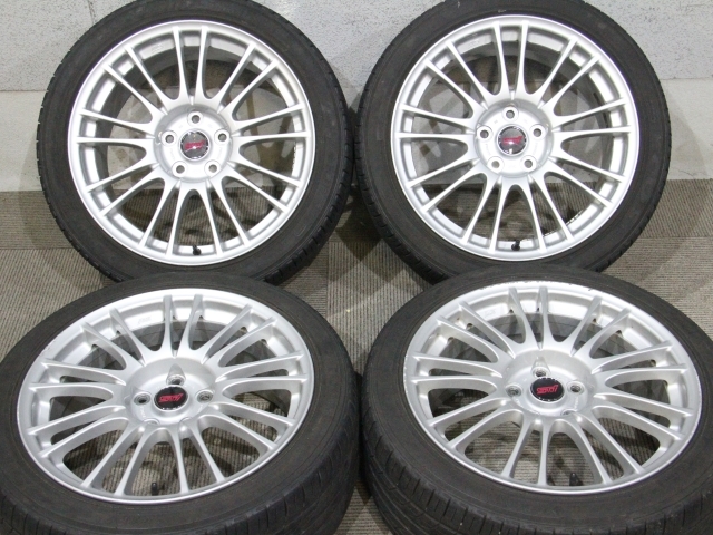 希少】18インチ 8.5J +55 PCD114.3 鍛造 BBS GRB GVB インプレッサ WRX  