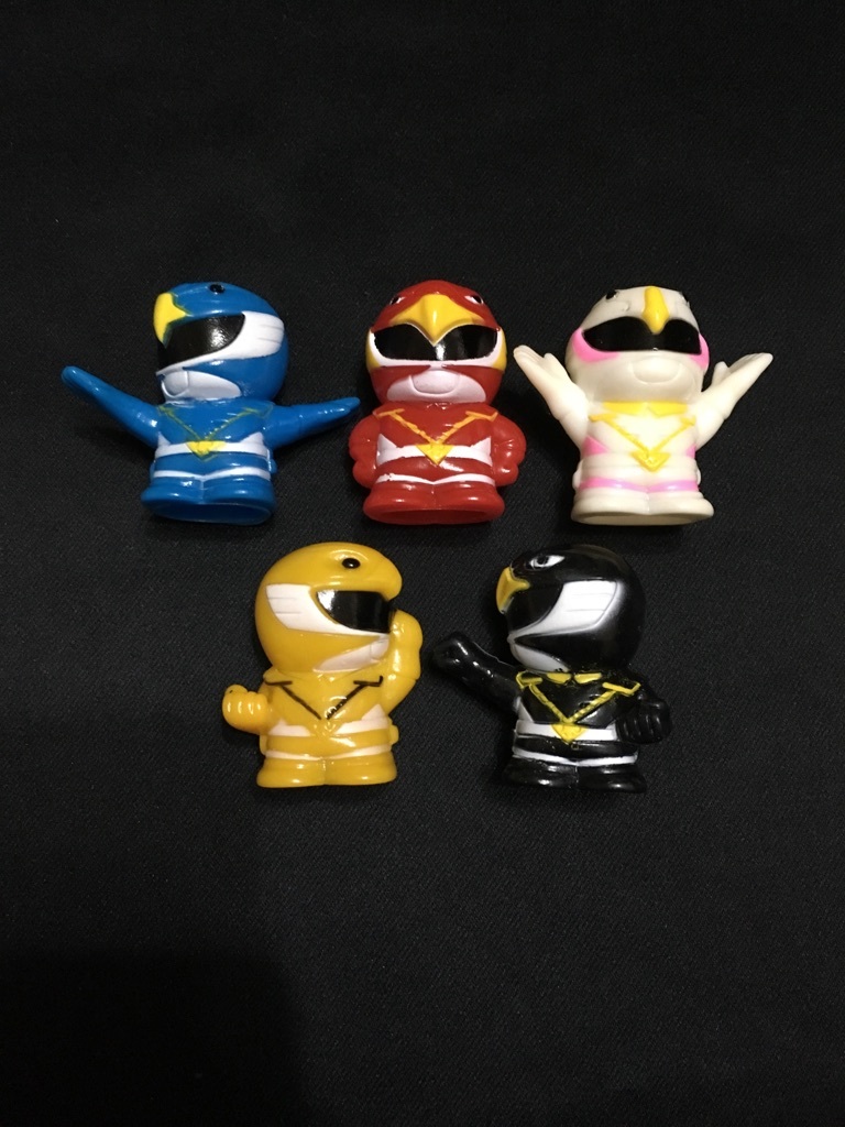 鳥人戦隊ジェットマン ソフビ指人形 全5体セット スーパー戦隊シリーズ