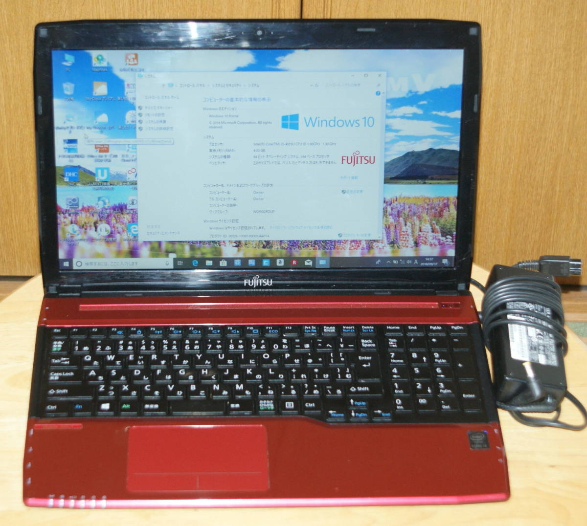 富士通 LIFEBOOK FMV Core ノートパソコン AH45⁄J i3-4005U FUJITSU 