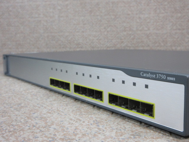 Cisco / Catalyst 3750G-Series / WS-C3750G-12S-E V05 / シスコ / No.C126