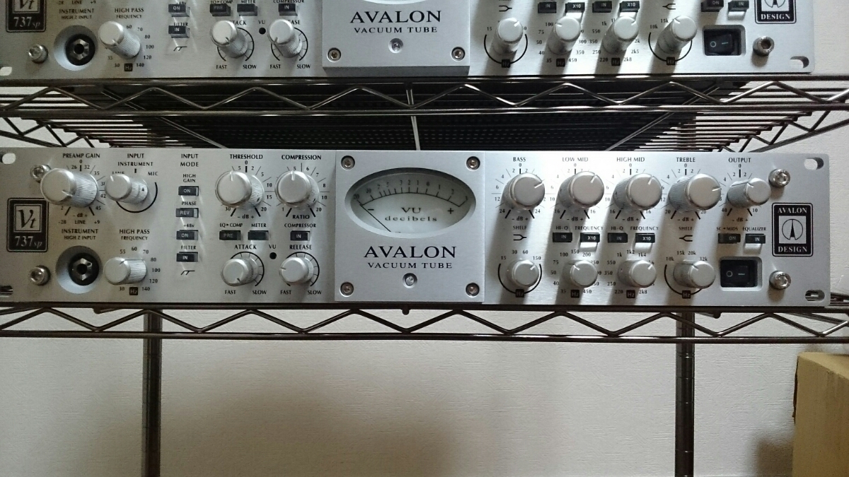 AVALON DESIGN VT737SP マイクプリアンプ/チャンネルストリップ 送料