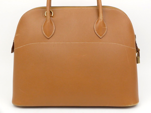 【HERMESエルメス】ボリード37★クシュベル★ゴールド★ハンドバッグ★□A★