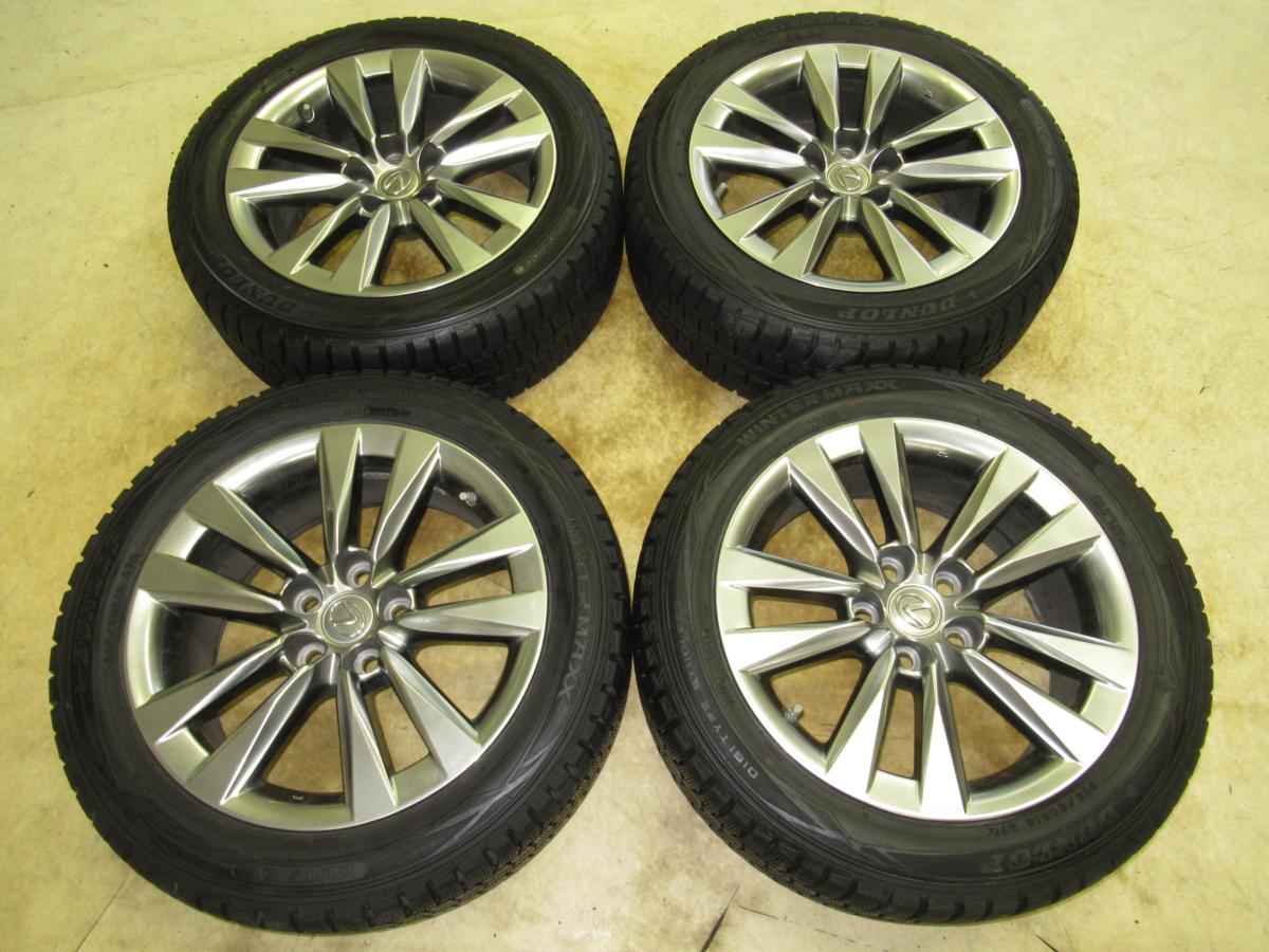 レクサスLS460・LS600後期純正ハイグロス 7.5J-18 off+32 pcd120/5H