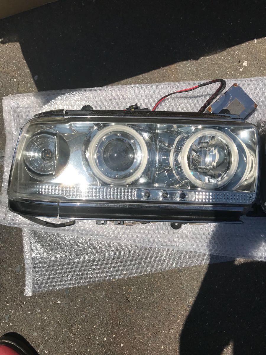 ランクル80用イカリングヘッドライト左右セット ランドクルーザー80