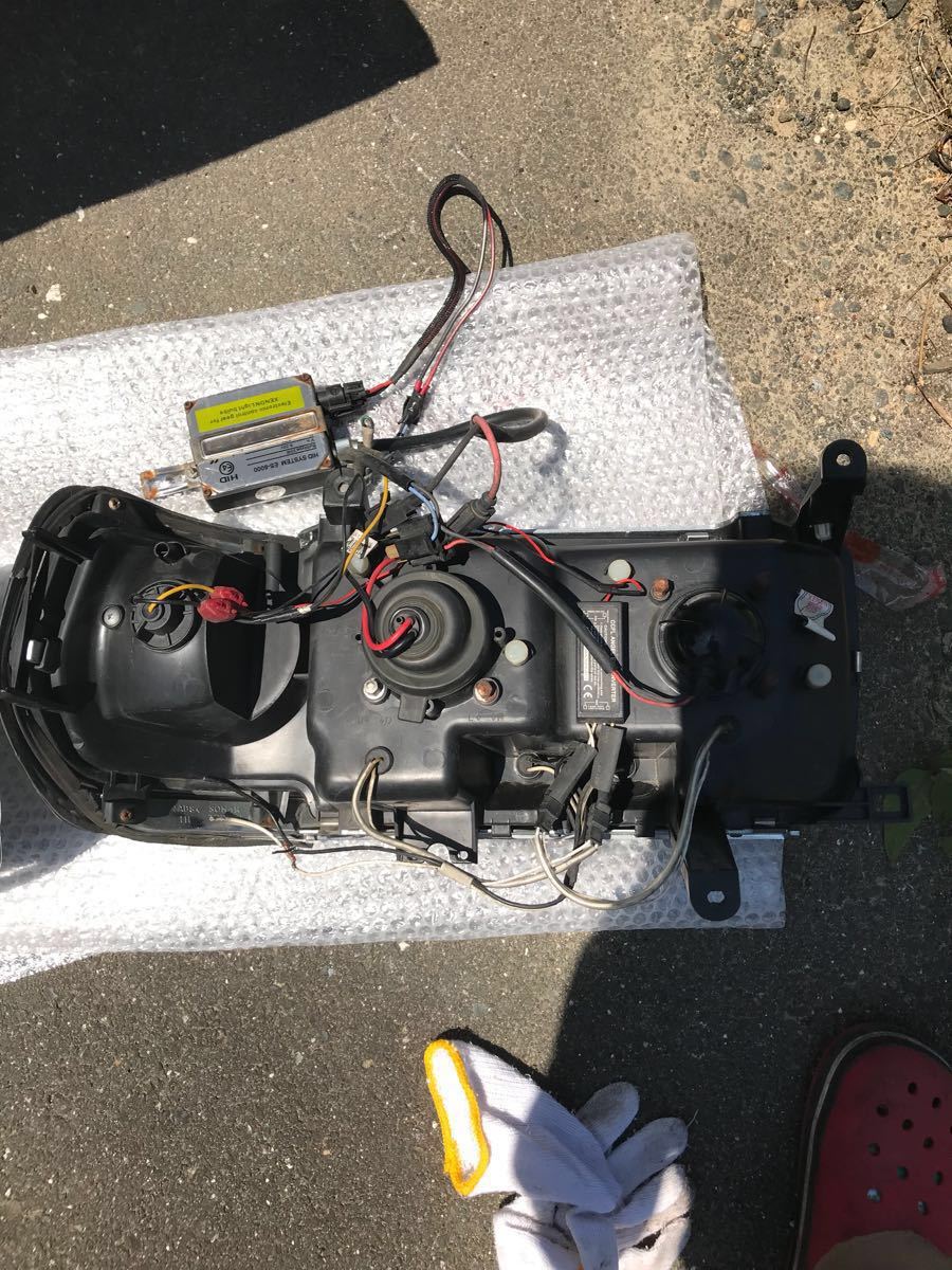 ランクル80用イカリングヘッドライト左右セット ランドクルーザー80