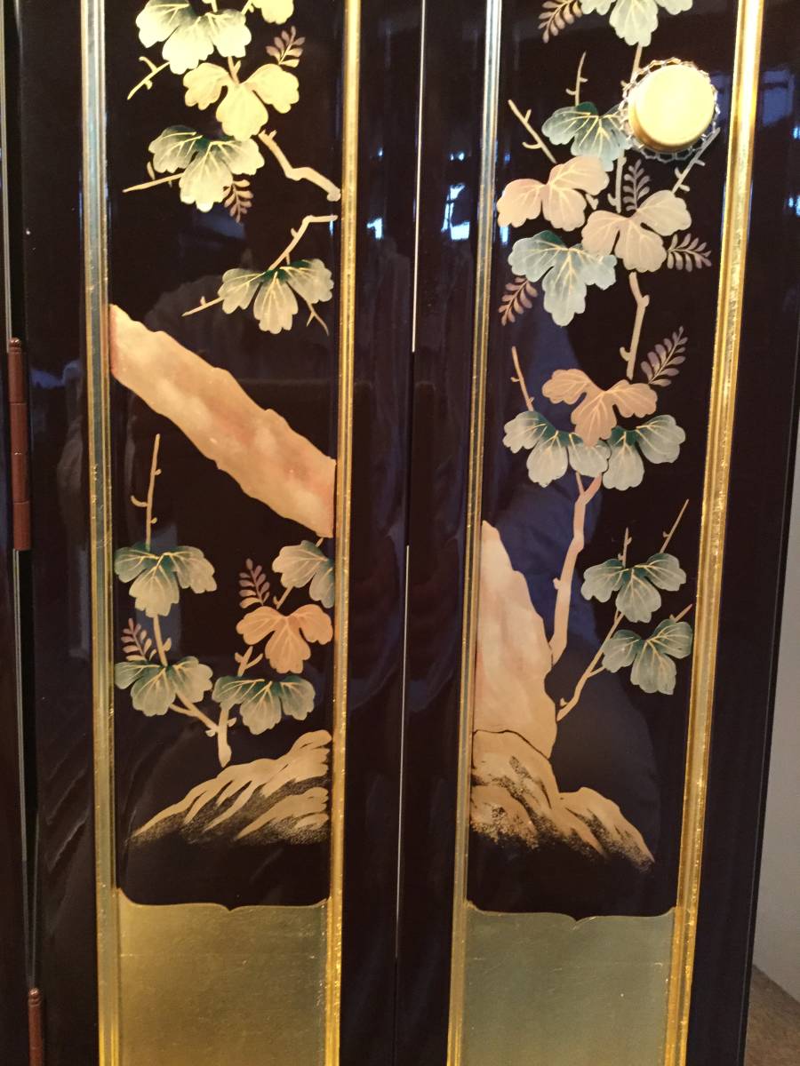 【E52】新品　店売158万円の品　極上うるみ色　彩色・豪華蒔絵付き　お西に最適　高さ1m28cm