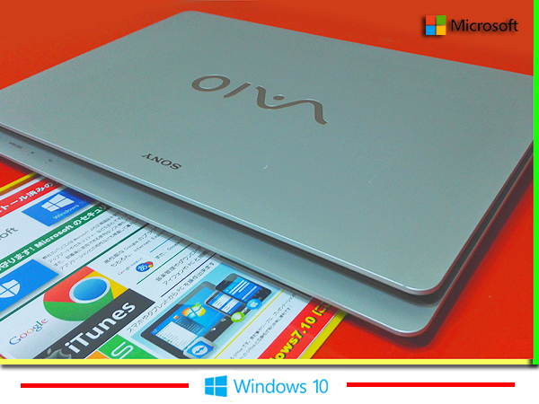 16.4型！VAIO！爆速新品SSD搭載＆Core-i5☆最新Windows10 2018版/最大 